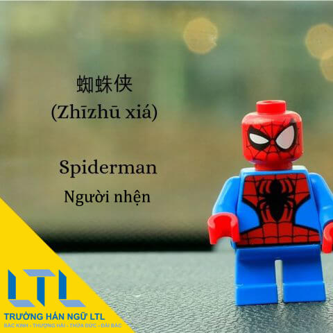 Spiderman in Chinese