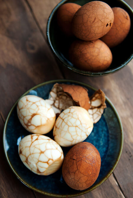 Trứng trà, trứng cẩm thạch, 茶叶蛋 chayedan